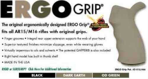 Ergo Rigid Grip Kit AR15 Ambidextrous Black
